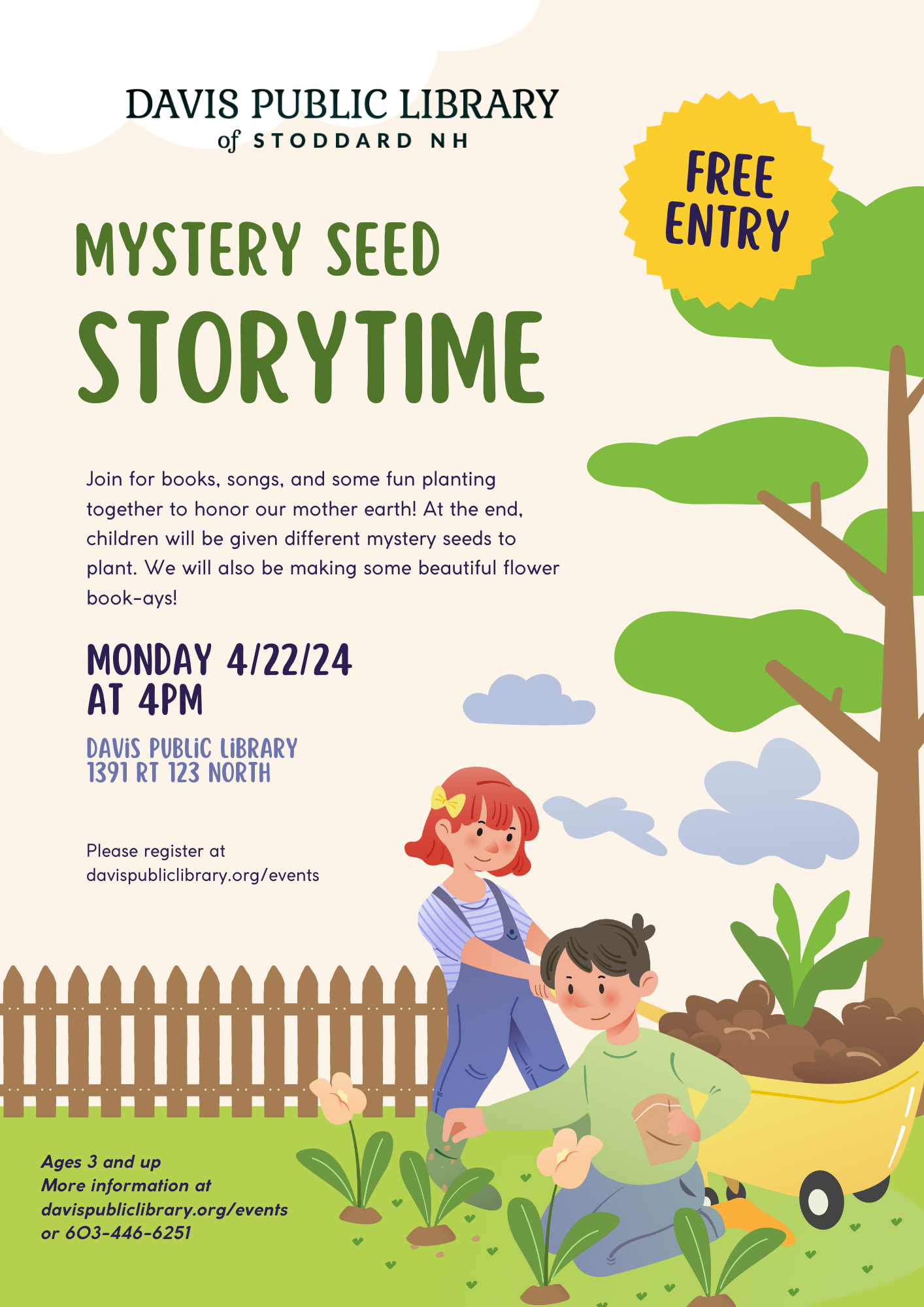 Mystery Seed Storytime
