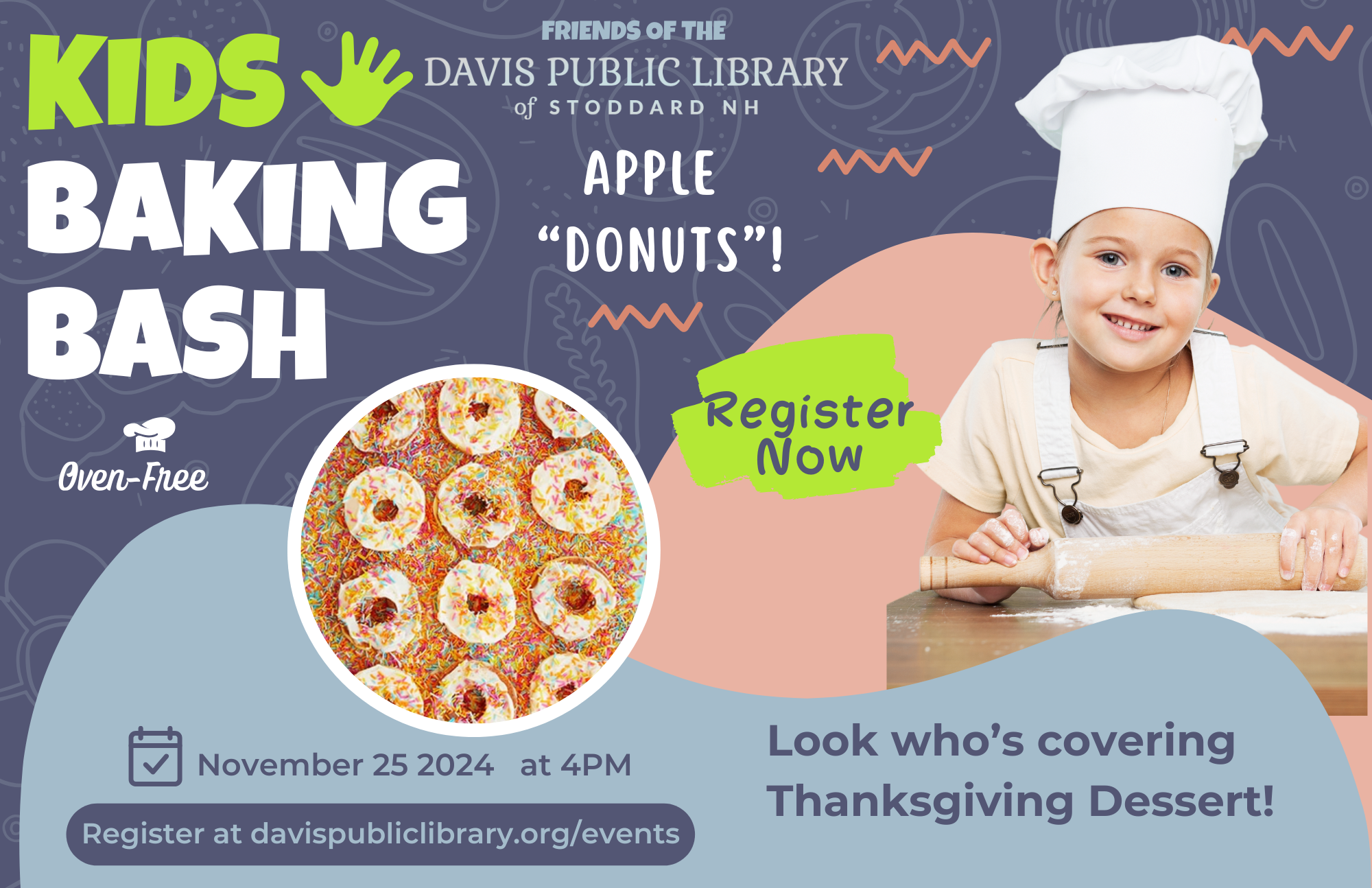 Kid's Baking Bash (oven-free!)