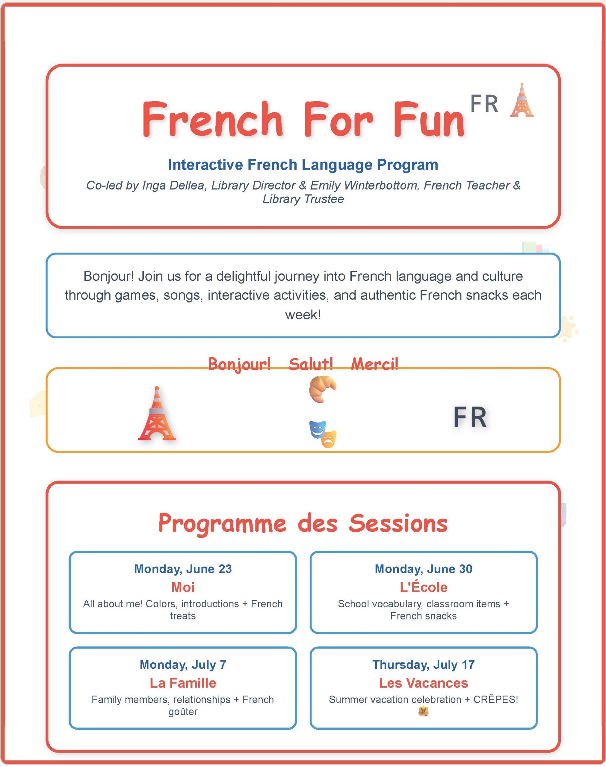 French for Fun!
